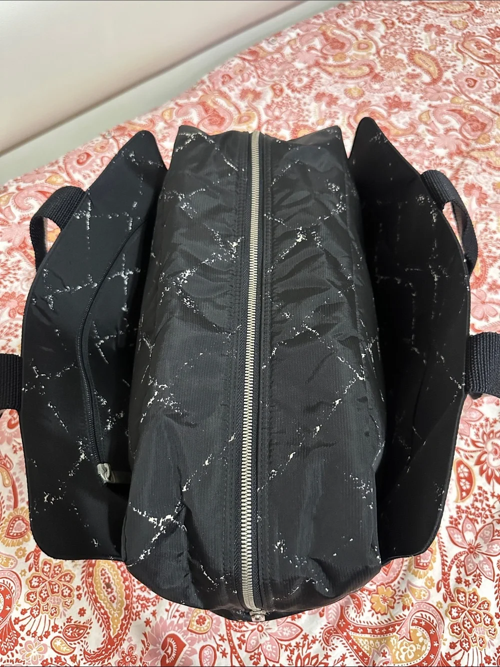 Chanel Old Travel Line Nylon Overnight Bag